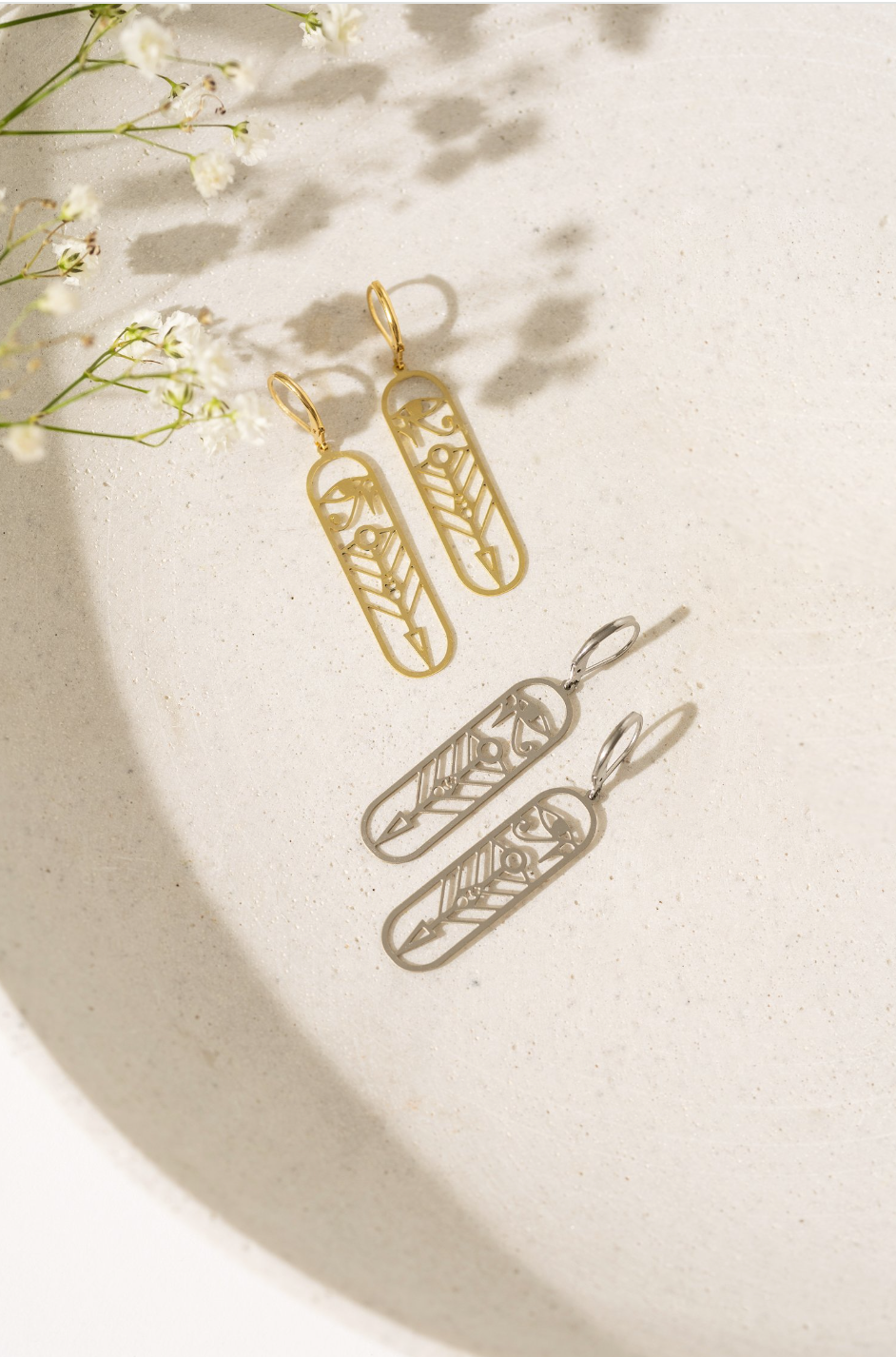 Boucles D'oreilles Héna Argent