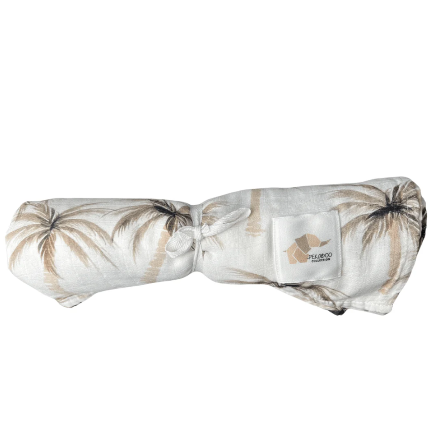 Mousseline Bambou Palmier beige