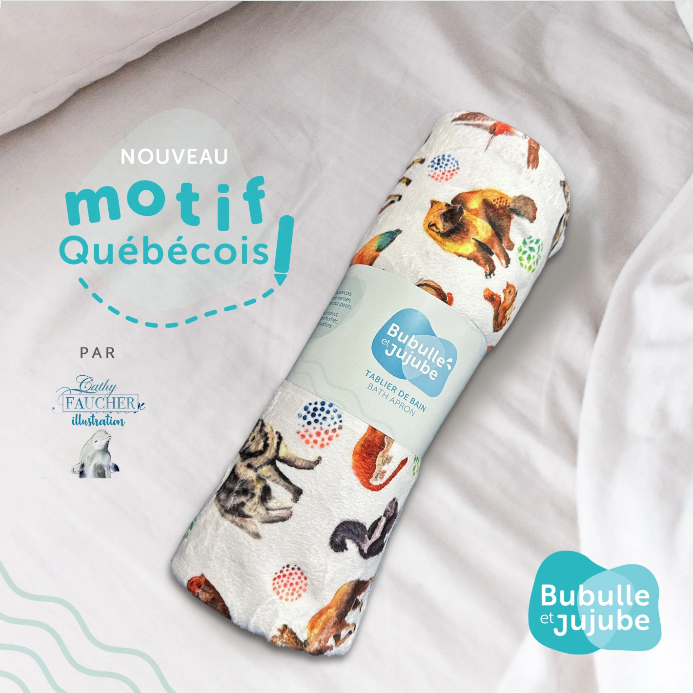 Tablier De Bain Animaux Québec