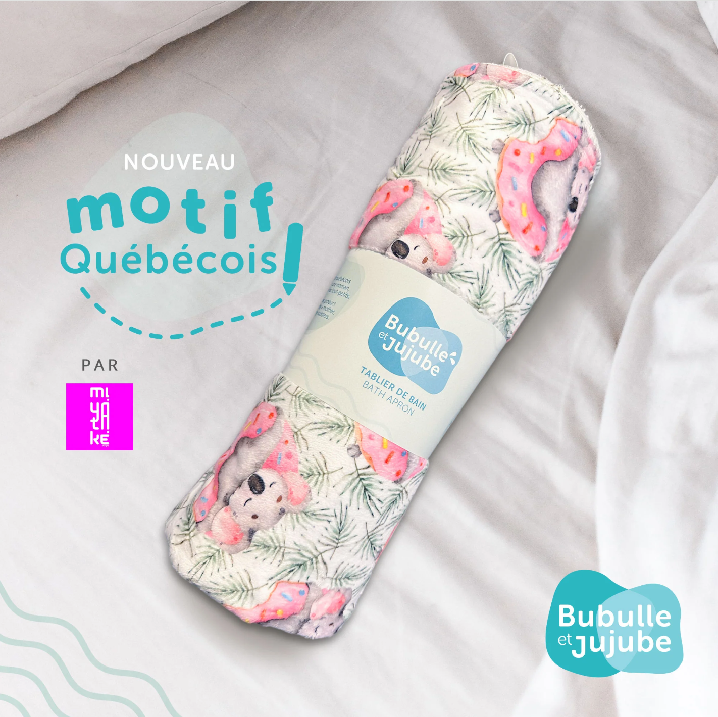 Tablier De Bain Koalas & Beignes
