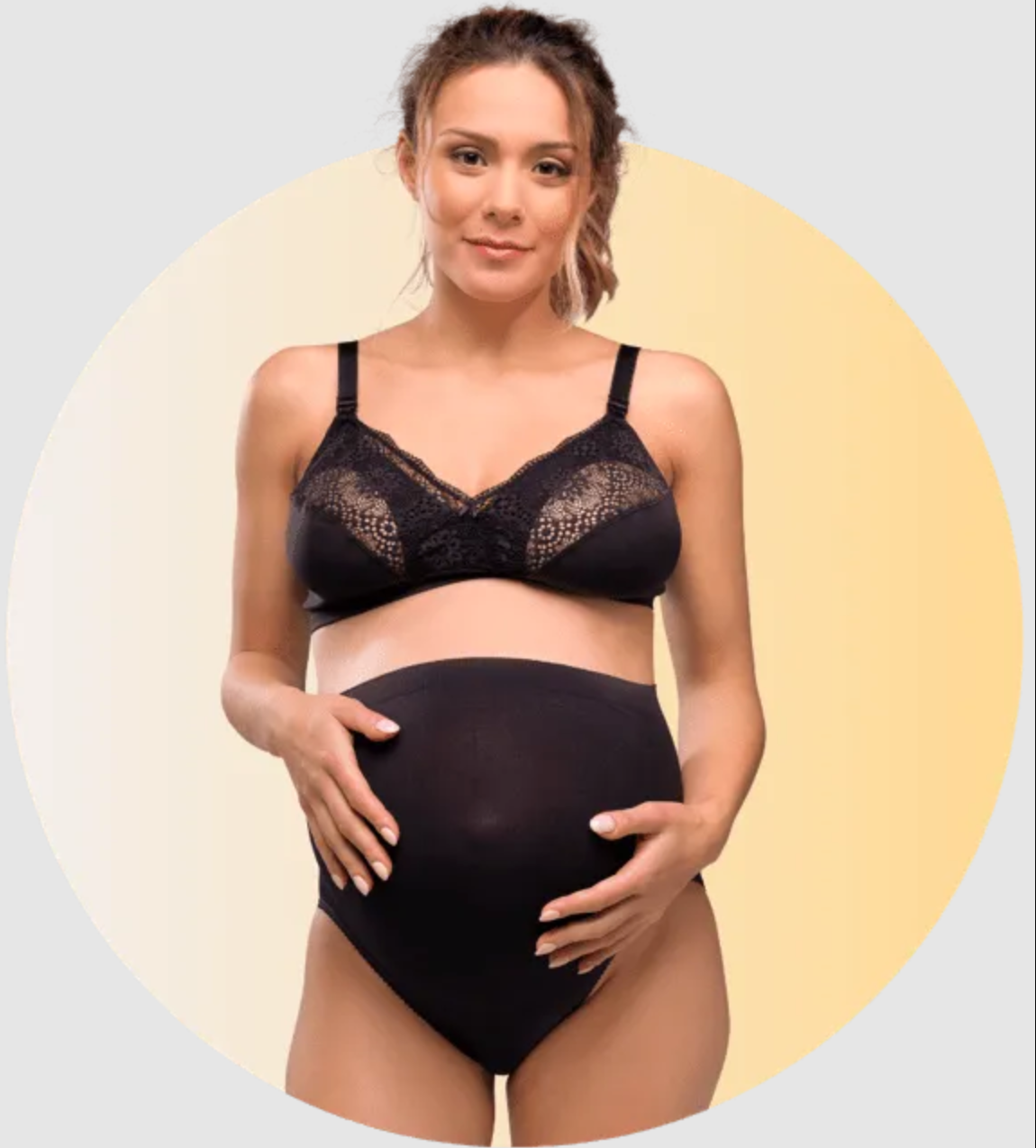 Culotte De Grossesse Seamless Noir