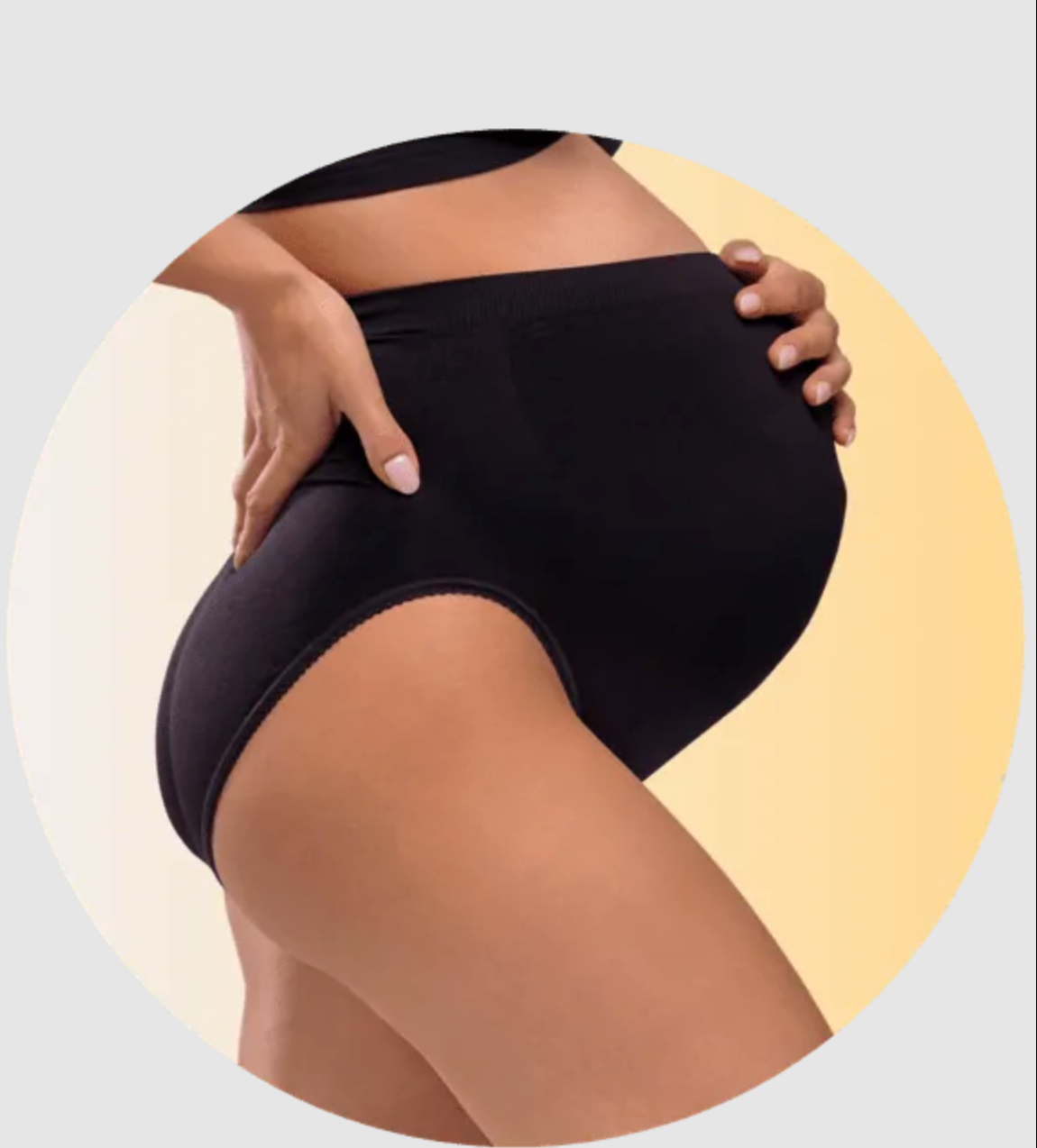 Culotte De Grossesse Seamless Noir