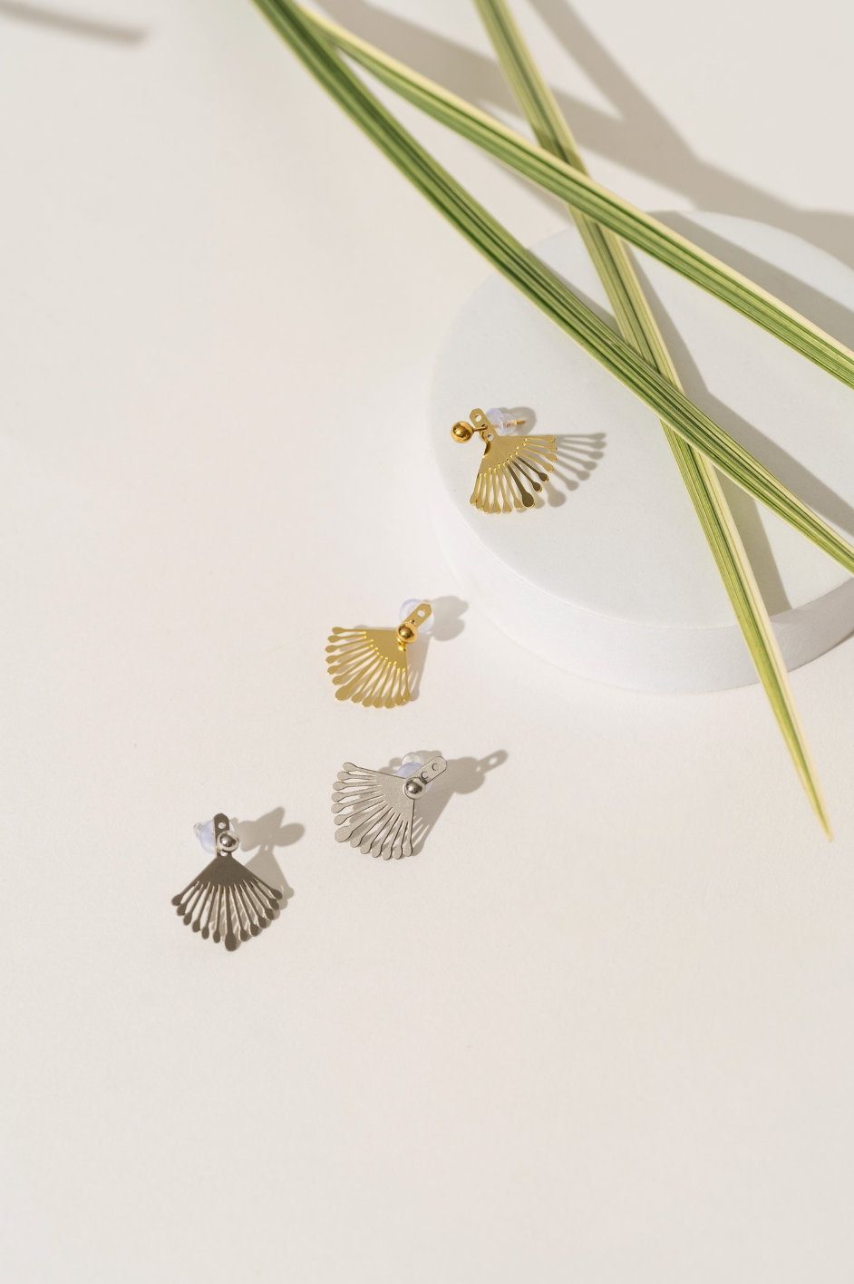 Boucles D'oreilles Pavo Or