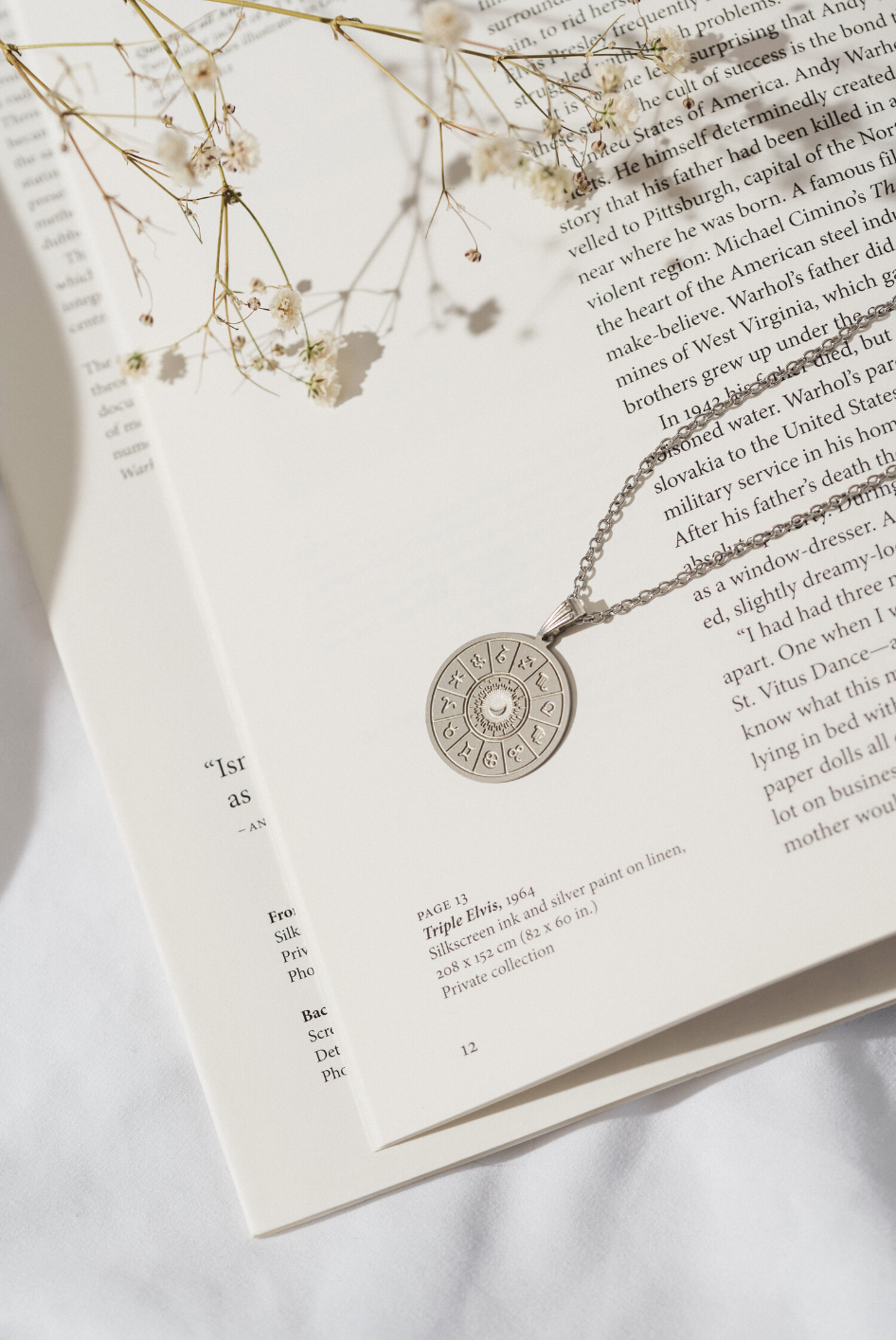 Collier Astre Argent