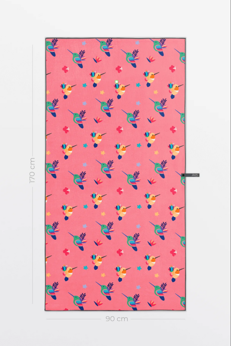 Serviette Microfibre Oiseaux Du Paradis XL