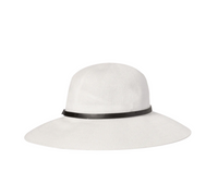 Chapeau Leslie Blanc