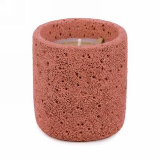 Chandelle Texturée Corail