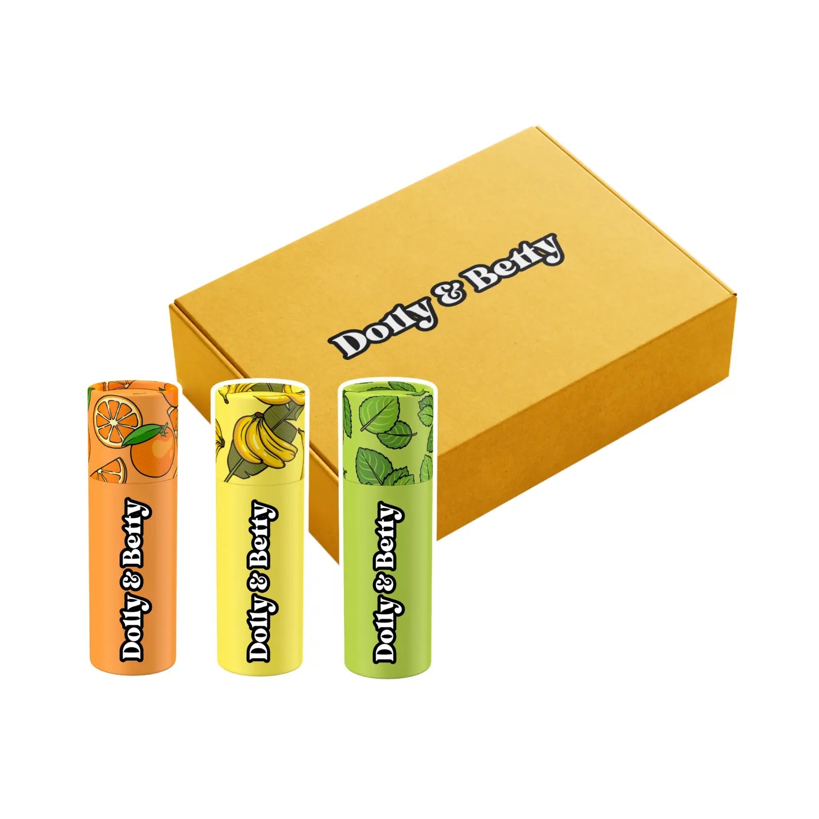 Coffret Jaune (3 Baumes À Lèvres)