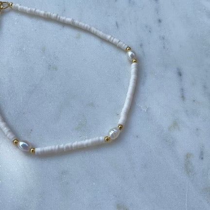 Collier Bliss Blanc
