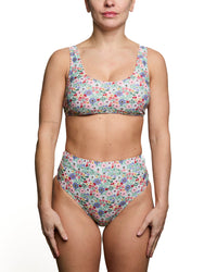 Haut De Bikini Geneviève Fleurs Pastels