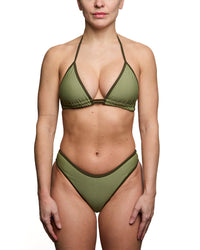 Haut De Bikini Natalia Vert Kaki