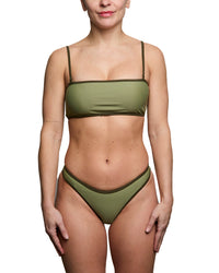 Bas De Bikini Regina Vert Kaki
