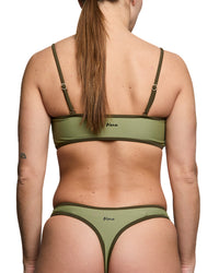 Bas De Bikini Regina Vert Kaki