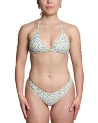 Haut De Bikini Natalia Fleurs Jaune