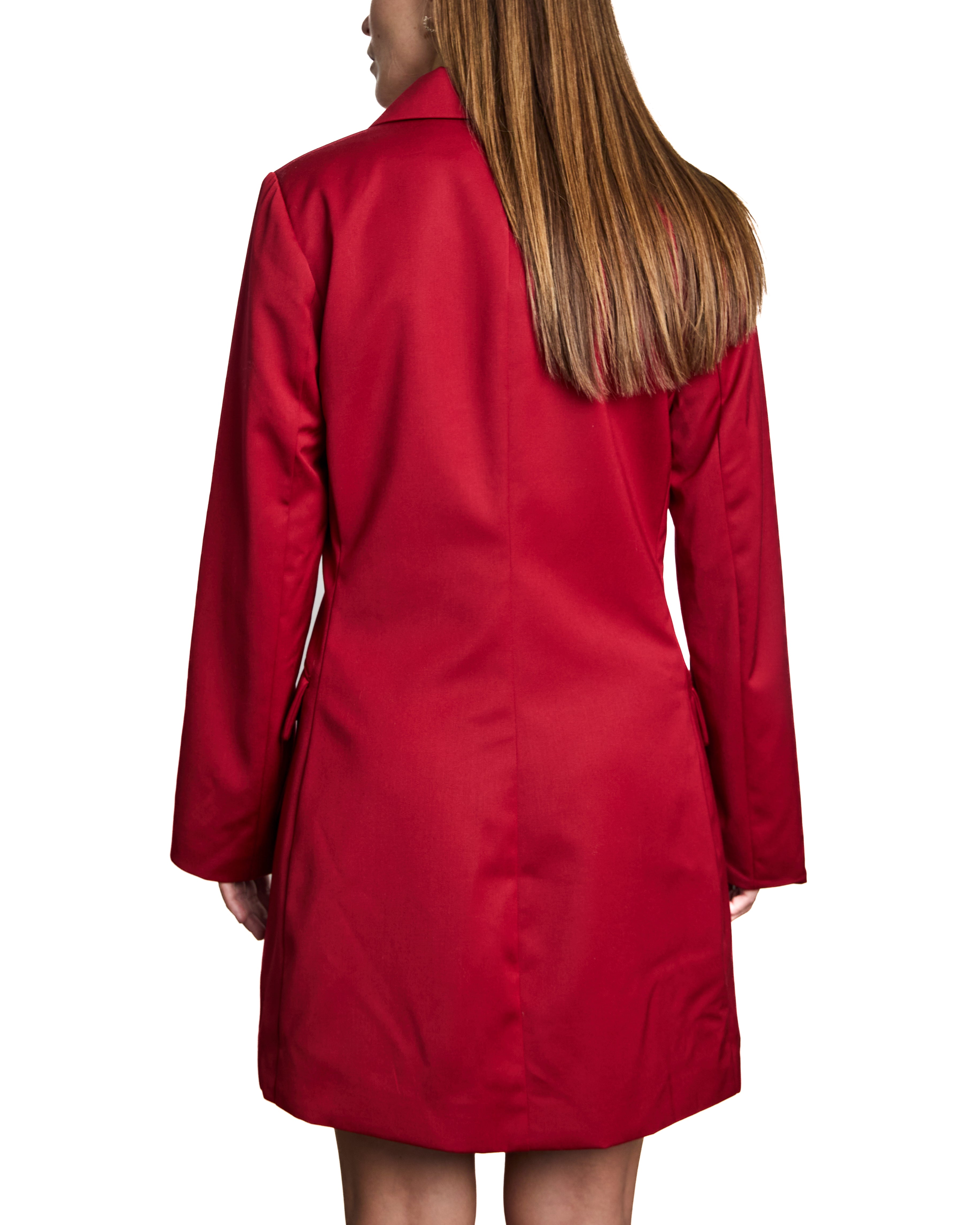 Robe Veston Blake Rouge