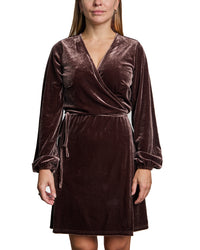 Robe Portefeuille Corine Taupe