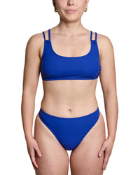 Haut De Bikini Florence Côtelé Bleu Royal