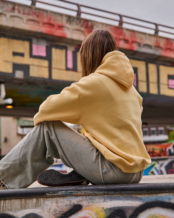Chandail À Capuchon Shanie Jaune