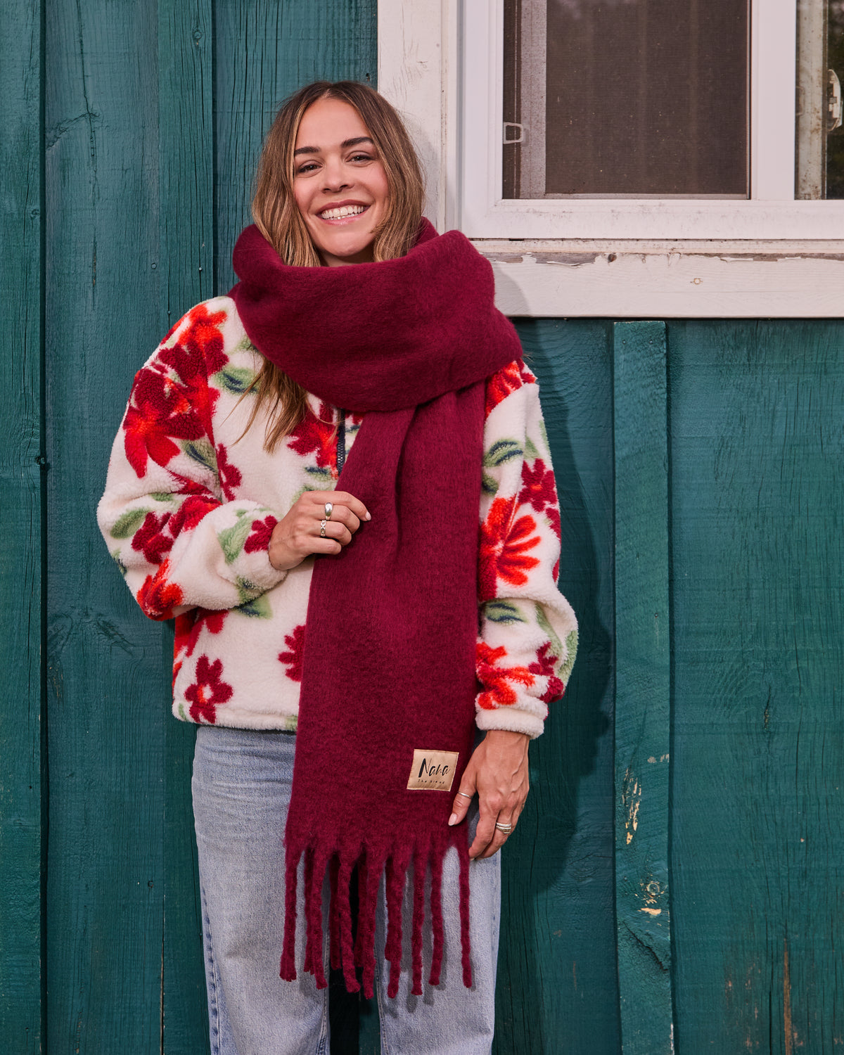 Polar Miao Fleurs Multi Rouge