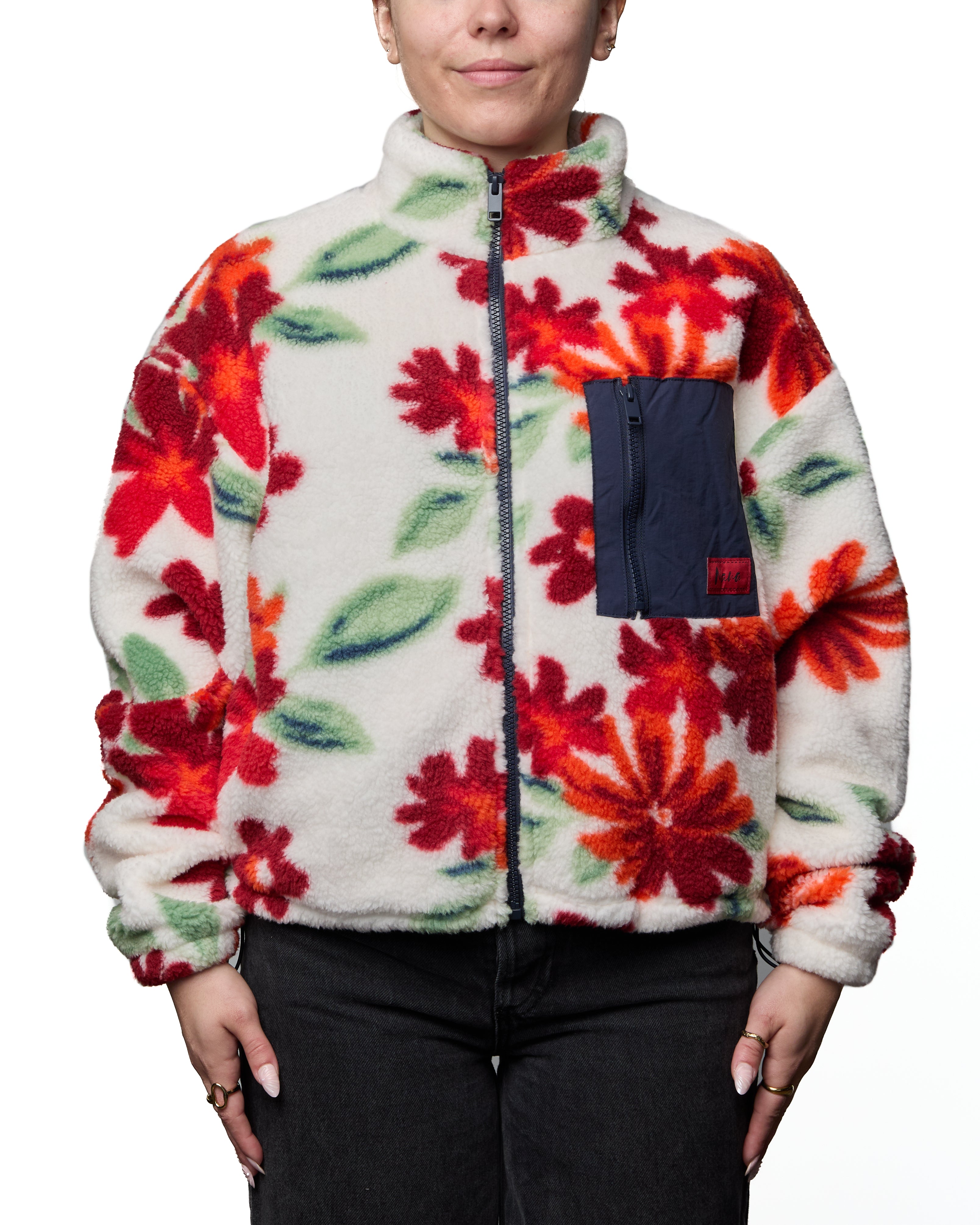 Polar Miao Fleurs Multi Rouge