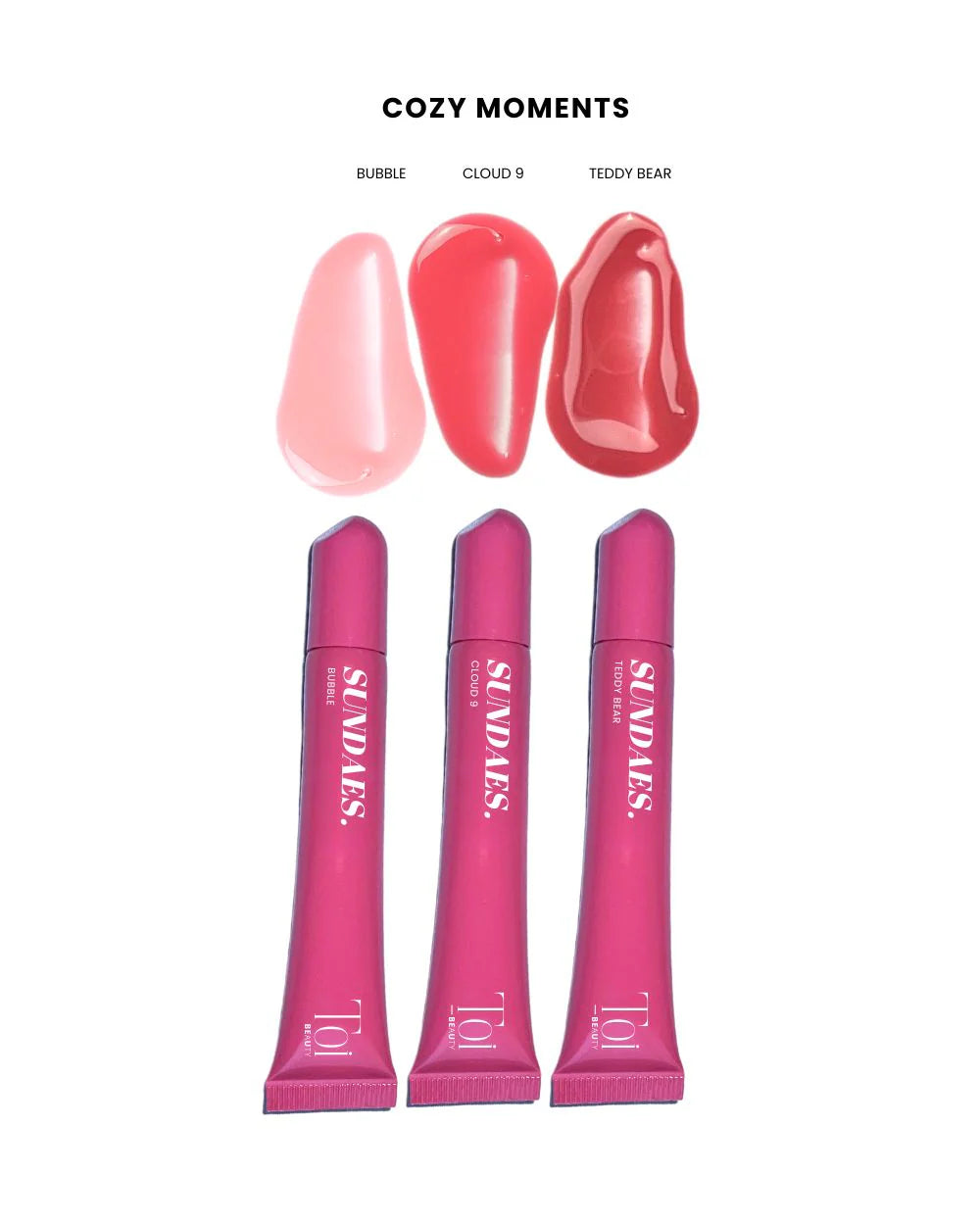 Trio Lip Sundaes Saint-Valentin - Édition Limitée Cozy Moments