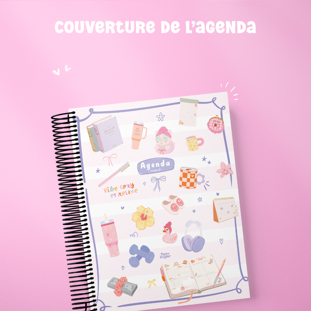 Agenda Mensuel Classique - 06