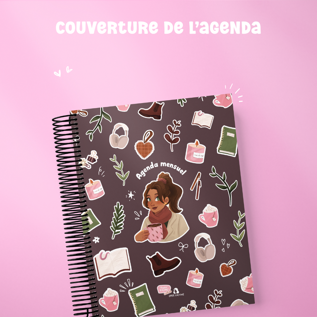 Agenda Mensuel Classique - 04