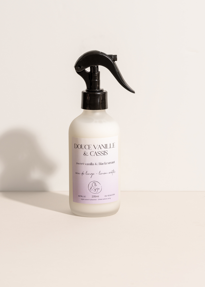 Eau De Linge Douce Vanille & Cassis