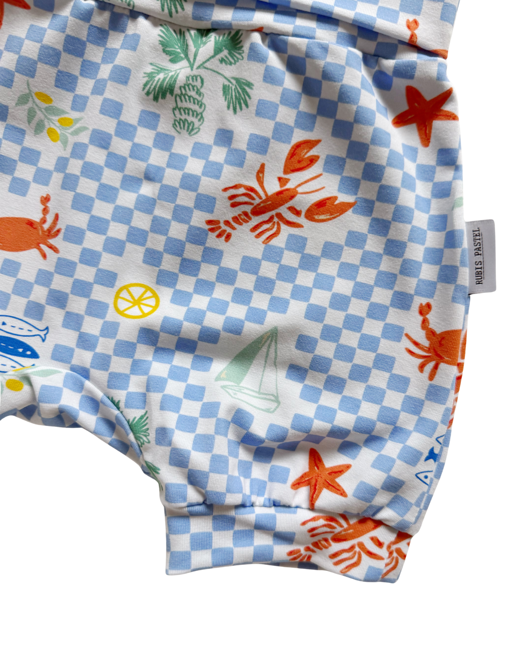Shorts Évolutives À Carreaux Crabes