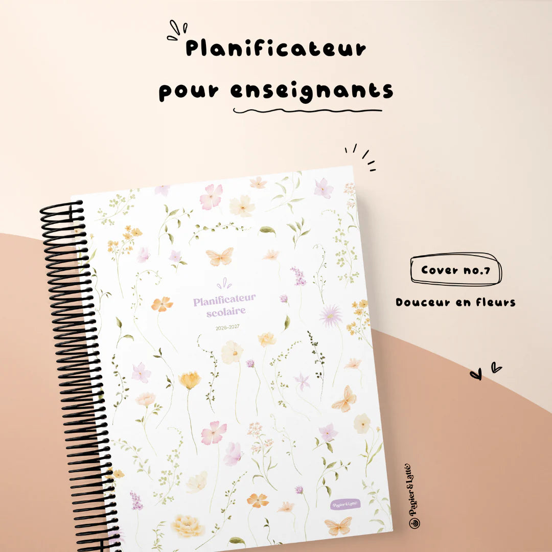 Planificateur Enseignant 2026-2027 07 6 périodes (3AM & 3PM)