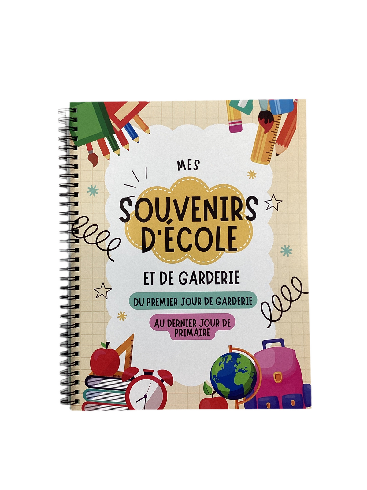 Livre Mes Souvenirs D'école Et De Garderie Souple