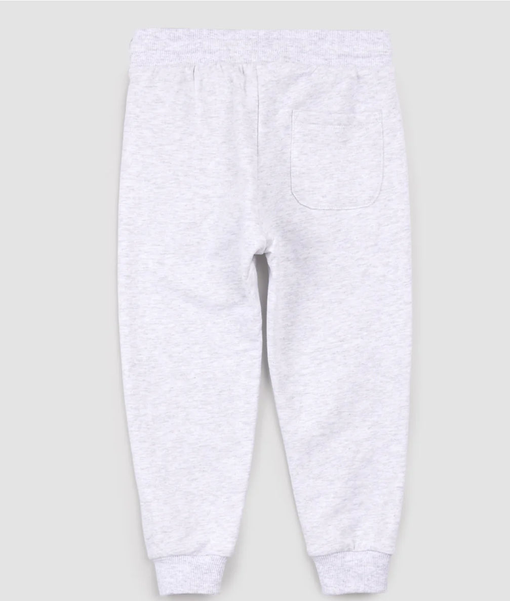 Jogging Molletonné Gris Chiné Clair Miles Basiques