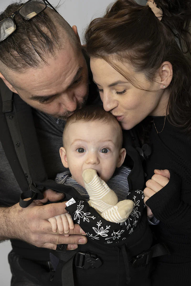 Porte-bébé Structuré PöpNgo Noir