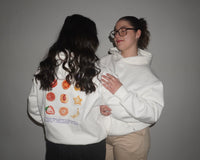 Hoodie Les Moitiés Blanc