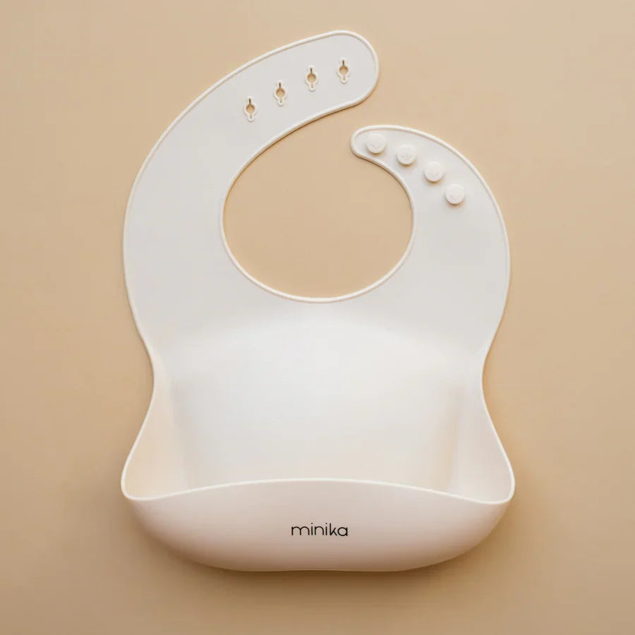Bavoir Silicone - Ice