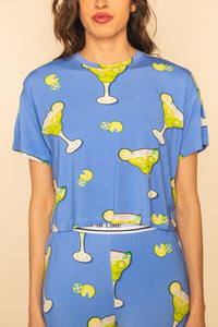 Haut Pyjama Get In Lime