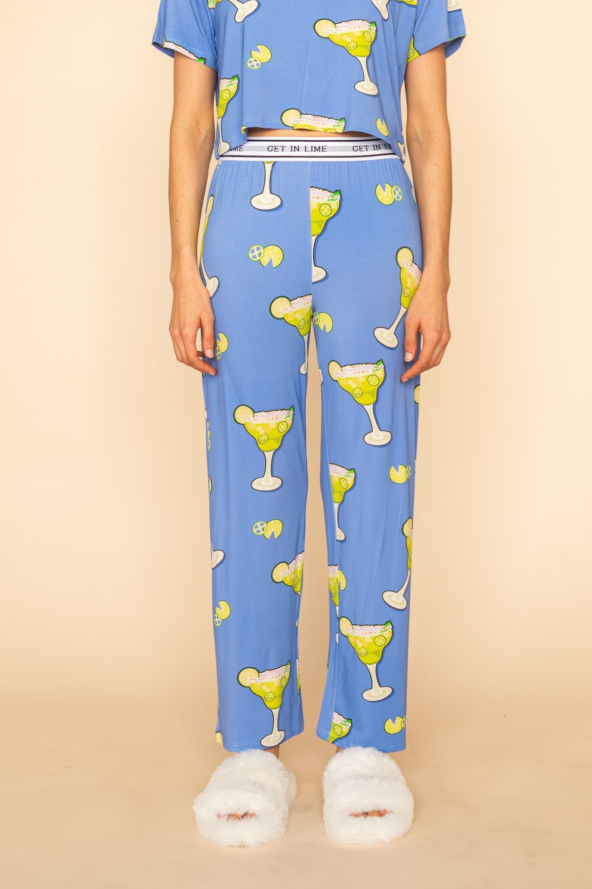 Bas Pyjama Get In Lime