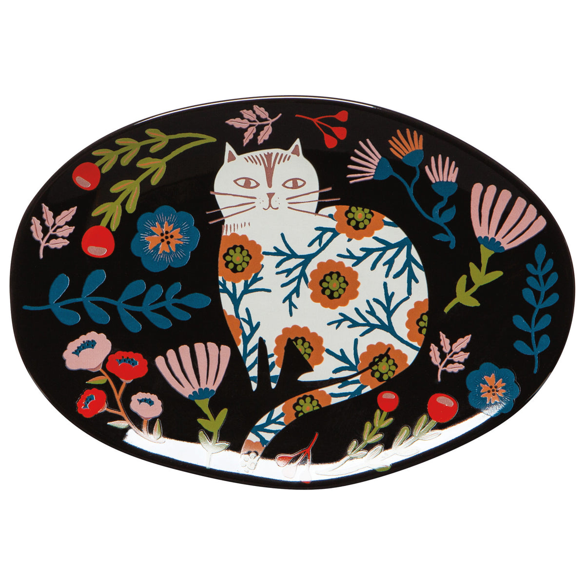Assiette Catbloom