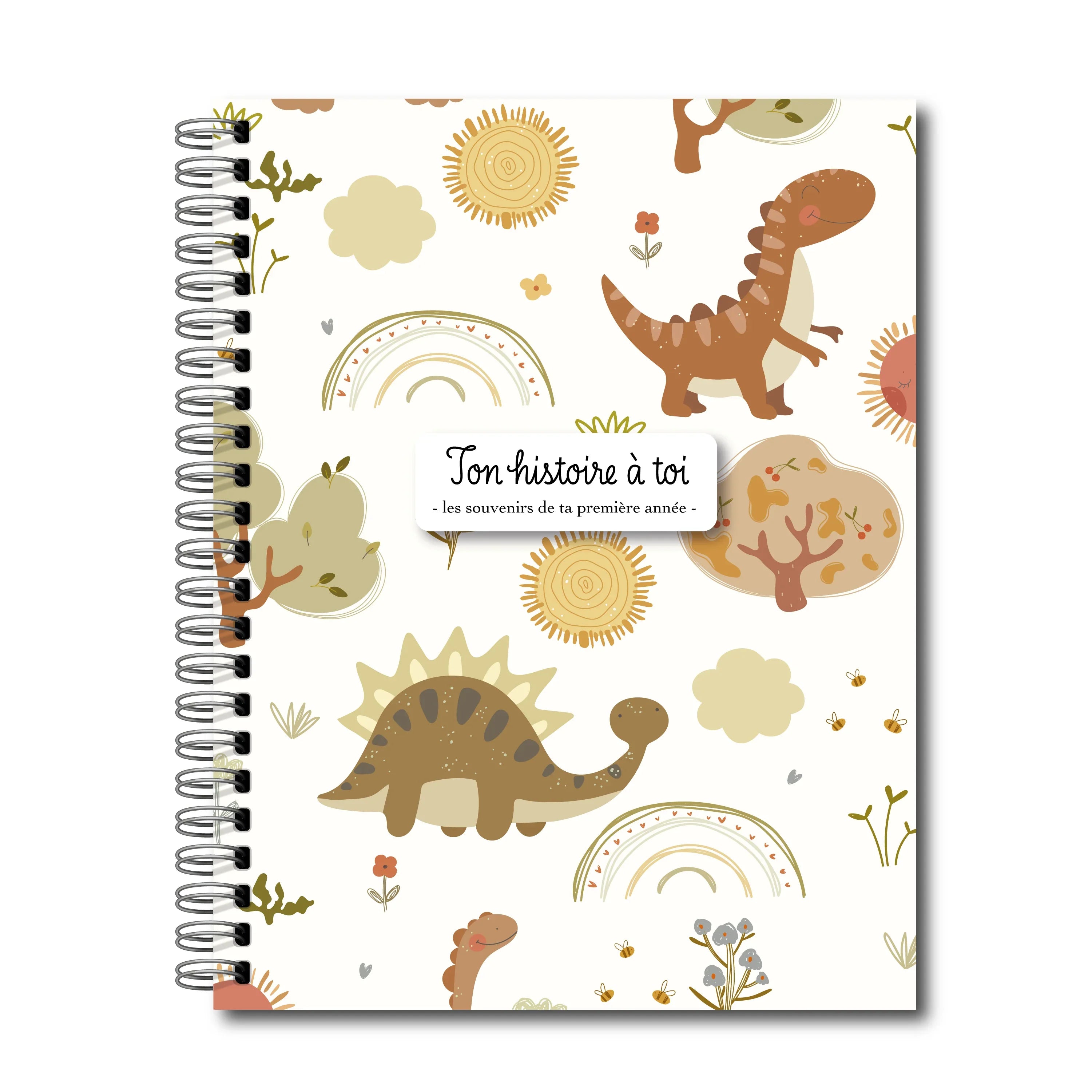 Livre De Naissance Souple Dinosaures