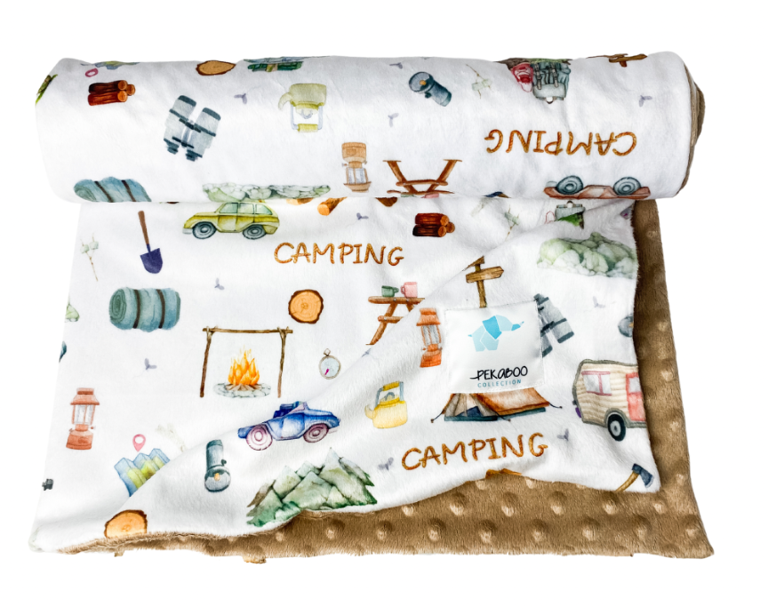 Doudou Peluche Camping Van