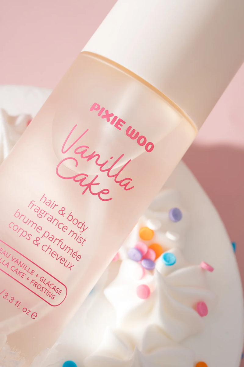 Brume Cheveux Et Corps Gâteau À La Vanille