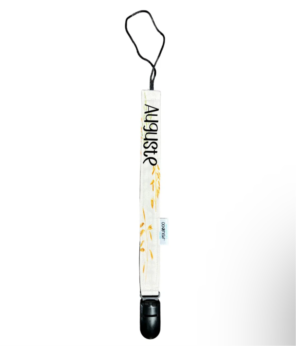 Attache-Suce Feuillage Blé Beige (Noir)