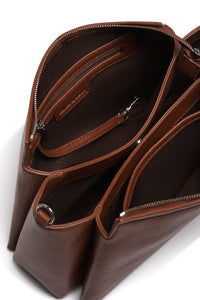 Sac À Bandoulière Eleanor Hazelnut