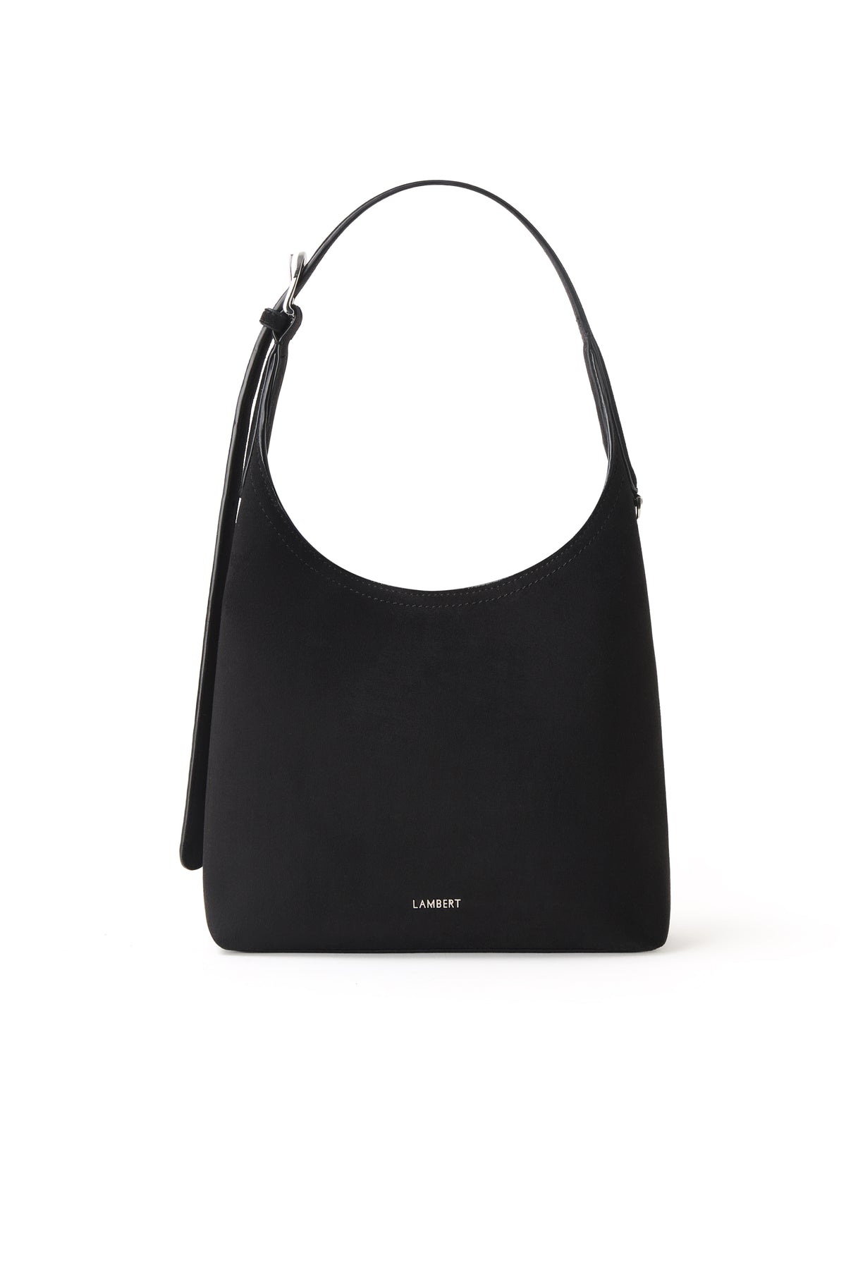 Sac À L'épaule Le Elena Suède Black