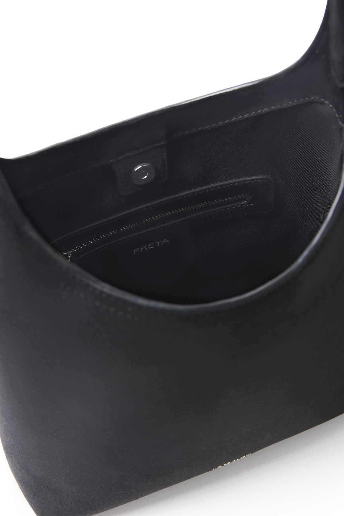 Sac À L'épaule Le Elena Suède Black