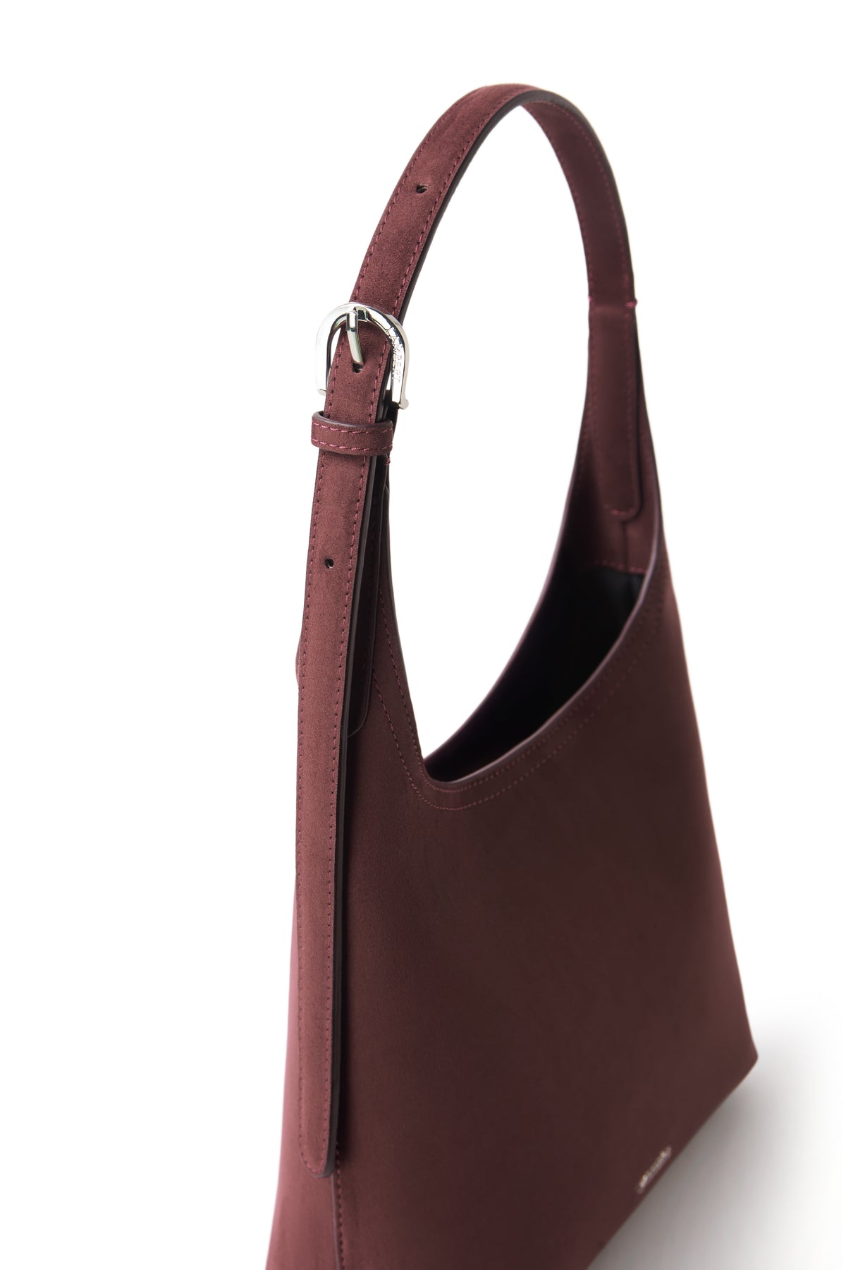 Sac À L'épaule Le Elena Suède Cassis