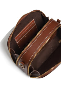 Sac À Bandoulière Emmy Hazelnut