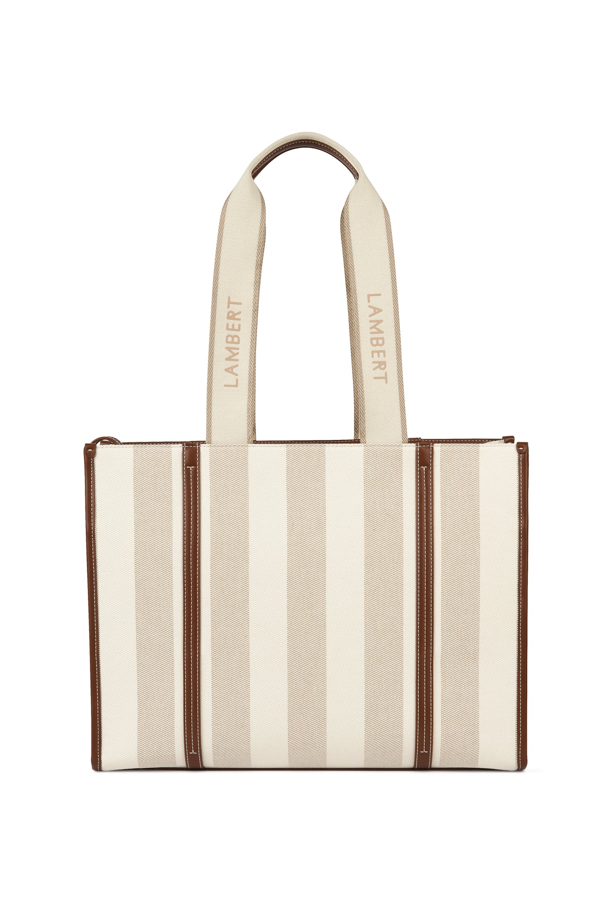 Sac Fourre-Tout En Canevas Érica Hazelnut