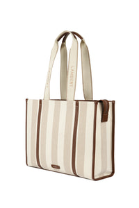 Sac Fourre-Tout En Canevas Érica Hazelnut