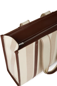 Sac Fourre-Tout En Canevas Érica Hazelnut
